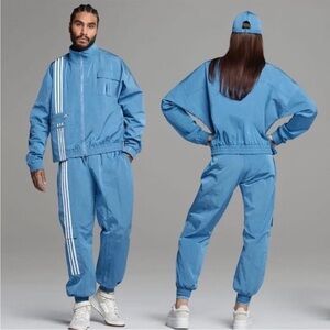 Adidas Ivy Park Icy Park Unisex Nylon Track Jacket Size 2XS